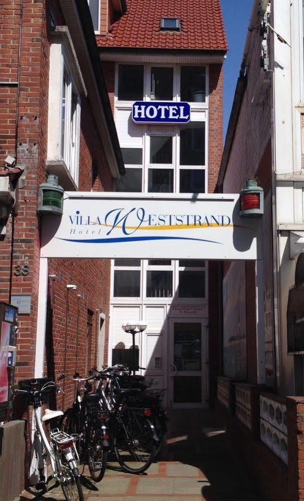 Hotel Villa Weststrand Borkum Buitenkant foto